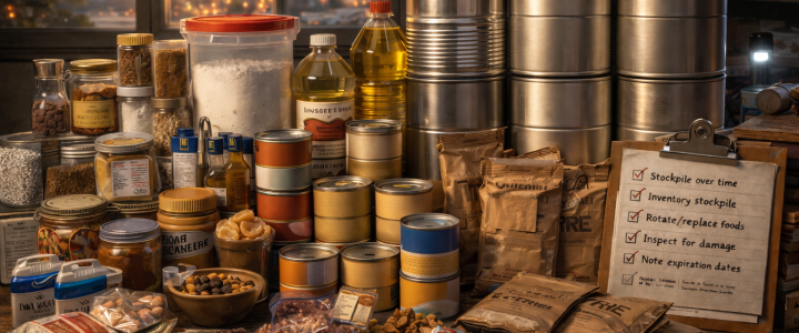Preparedness Food Storage List