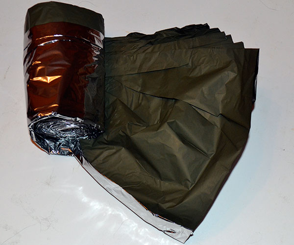 Emergency thermal (space) blanket and how/when to use it