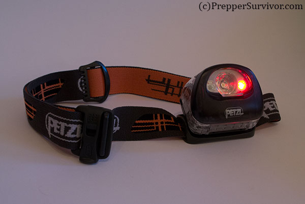 Petzl Tikka XP 2 has Red Light Mode to Preserve Night Vision