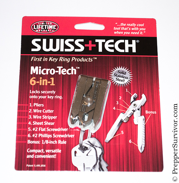 Swisstech Micro-tech 6-in-1 Multitool 